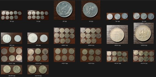 Zdjęcie oferty: Kolekcja polskich monet od 1949 do 1990 roku