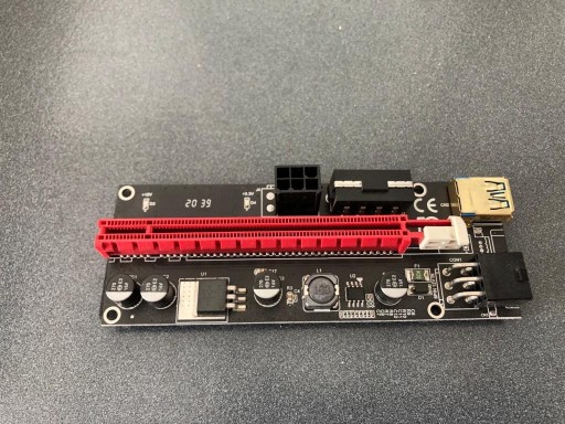 Zdjęcie oferty: Riser PCI-E 1x-16x USB 3.0 SATA 6-PIN 009s