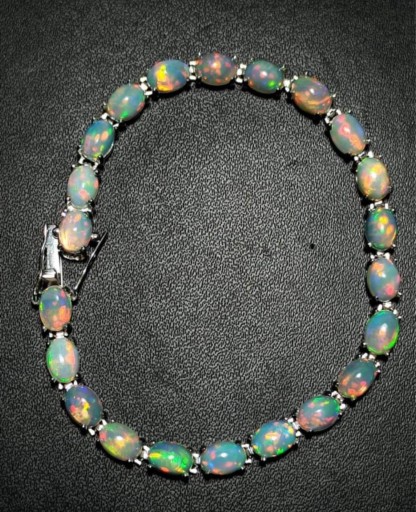 Zdjęcie oferty: Opal Ethiopia bransoletka . Oryg. Opal etjopski 