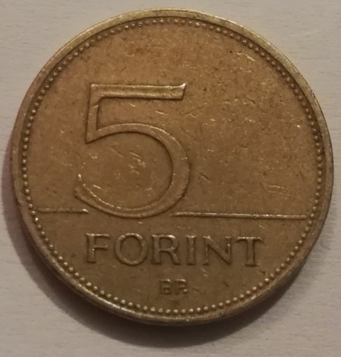 Zdjęcie oferty: Węgry 5 forintów 1993