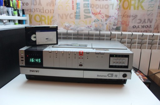 Zdjęcie oferty: Magnetowid Sony Betamax C5 B