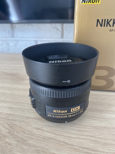 Zdjęcie oferty: Nikkor 35 mm f/1.8g DX AF-S jak nowy!!