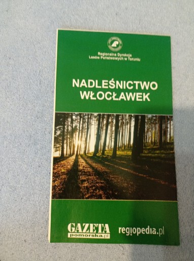 Zdjęcie oferty: Nadleśnictwo Włocławek mapa 