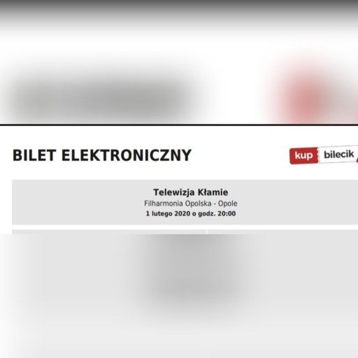 Zdjęcie oferty: Filharmonia opolska, telewizja kłamie 01.02.2020