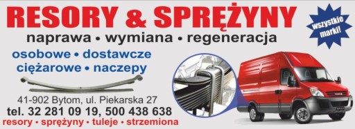 Zdjęcie oferty: RESOR RESORY - MERCEDES IVECO FORD FIAT MAN DAF VW