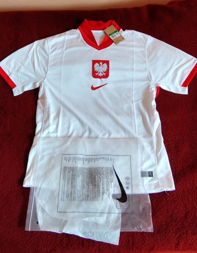 Zdjęcie oferty: Koszulka piłkarska reprezentacji Polski 2024 NIKE domowa XL