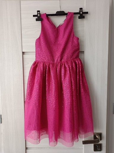 Zdjęcie oferty: Tiulowa sukienka z cekinami H&M, rozmiar 128