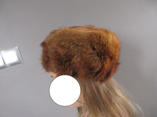 Zdjęcie oferty: Damskie czapki z naturalnego futra vintage