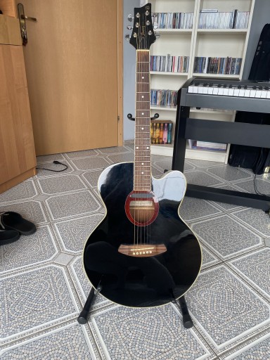 Zdjęcie oferty: Gitara Elektro-Akustyczna Ibanez FX BK 1201