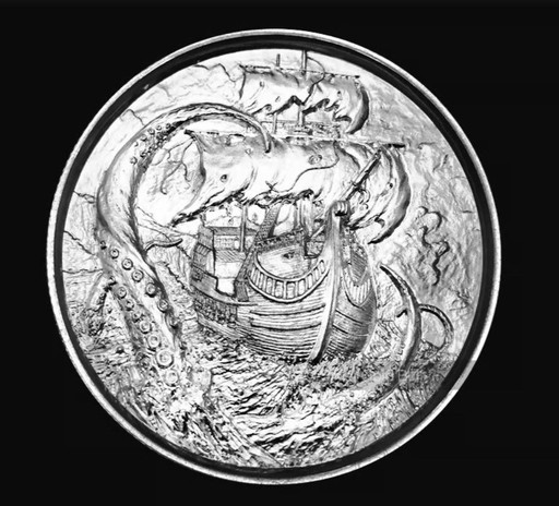 Zdjęcie oferty: PRIVATEER KRAKEN 2 oz ULTRA HIGH RELIEF