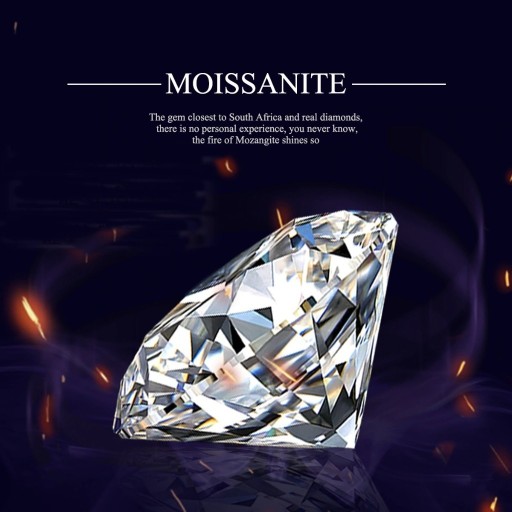 Zdjęcie oferty: Kamień Moissanite 6,0mm, kolo D, certyfik OKAZJA! 