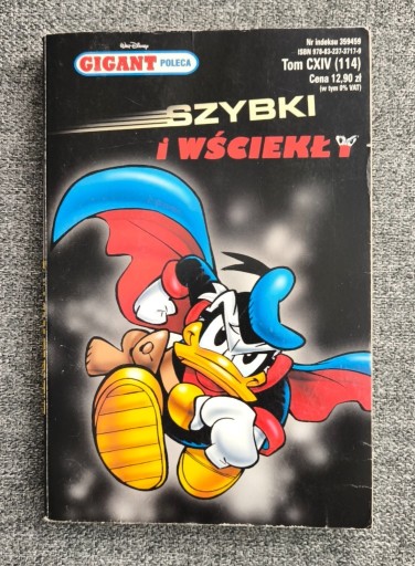 Zdjęcie oferty: komiks GIGANT tom 114 z 2009 r. , Szybki i Wściekły