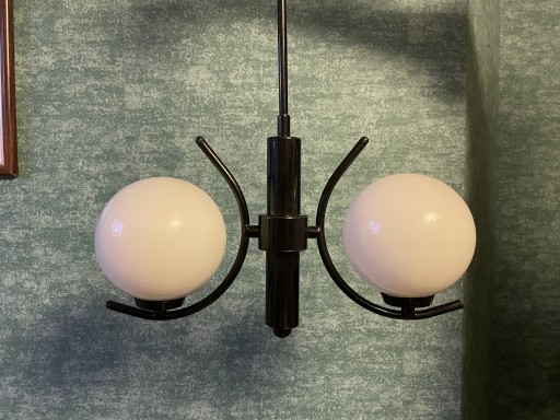 Zdjęcie oferty: Lampa wisząca żyrandol kule retro vintage