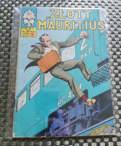 Zdjęcie oferty: Kapitan Żbik - "Złoty" Mauritius (1980)