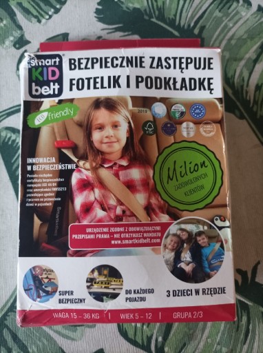 Zdjęcie oferty: Smart Kid Belt, pas bezpieczeństwa, samochodowy