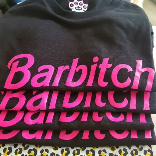 Zdjęcie oferty: Barbie, Barbitch, bad girl, koszulka