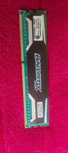 Zdjęcie oferty: Ballistix Sport RAM 1600 MHz 4 GB DDR3 PC3-12800