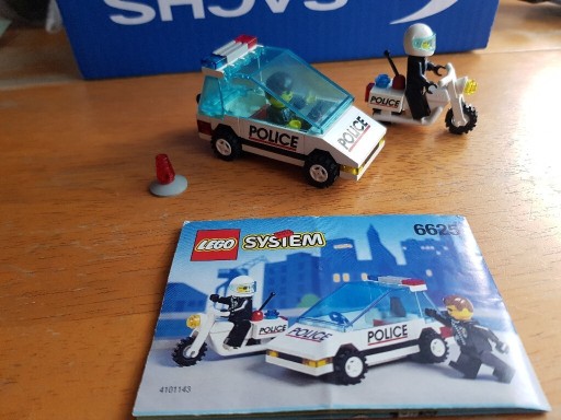 Zdjęcie oferty: Lego 6625 Policyjny radiowóz i motor unikatp