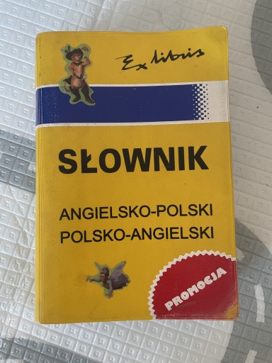 Zdjęcie oferty: Słownik angielsko-polski polsko-angielski exlibris
