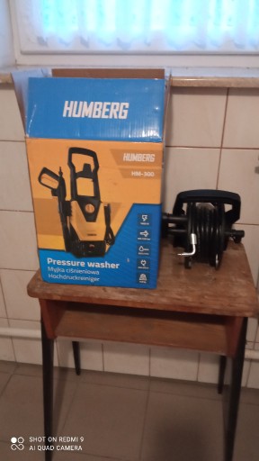 Zdjęcie oferty: Myjka ciśnieniowa Humberg HM-300 + dodatkowy wąż na rolce
