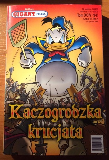 Zdjęcie oferty: Kaczor Donald Gigant Poleca Tom XCIV 94