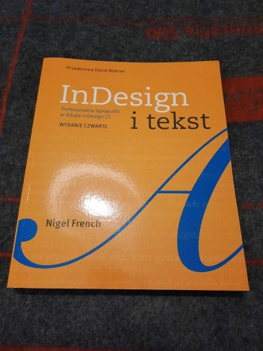 Zdjęcie oferty: InDesign i tekst Nigel French