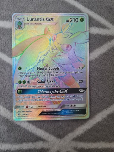 Zdjęcie oferty: Pokemon Card Lurantis GX 150/149 Sun & Moon Base S