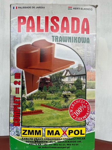 Zdjęcie oferty: Palisada trawnikowa jasny brąz 2.00mb