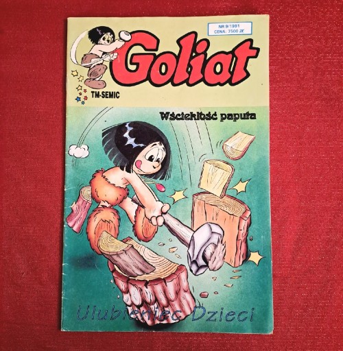Zdjęcie oferty: Goliat Wściekłość paputa TM-Semic Nr 9/1991