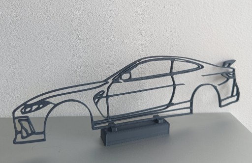 Zdjęcie oferty: Model sylwetka BMW M4 g82 druk 3d