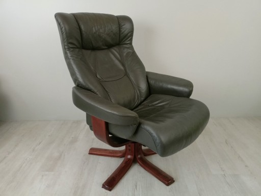 Zdjęcie oferty: Fotel skórzany - skandynawska jakość 