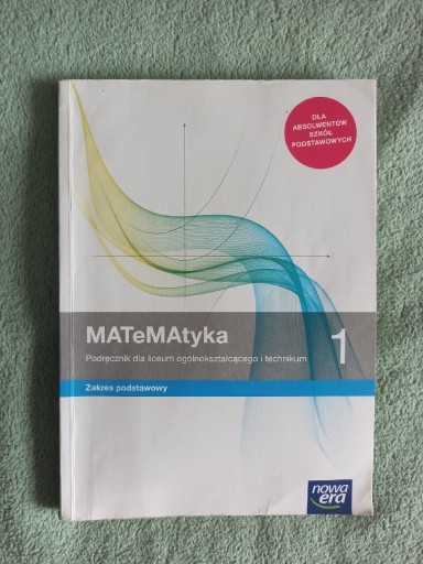 Zdjęcie oferty: podręczniki do matematyki MATeMAtyka 1