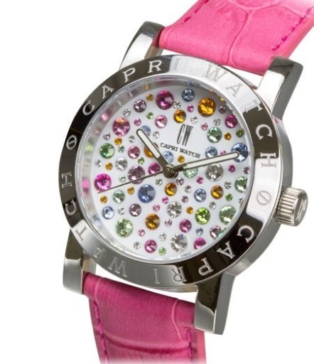 Zdjęcie oferty: Zegarek Capri Watch Z Kryształkami Swarovski #Nowy