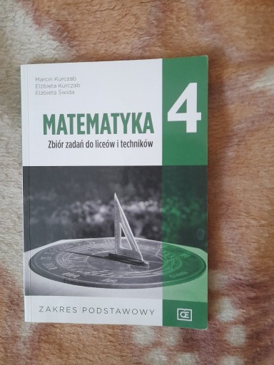 Zdjęcie oferty: Zbiór Zadań Matematyka klasa 4 liceum