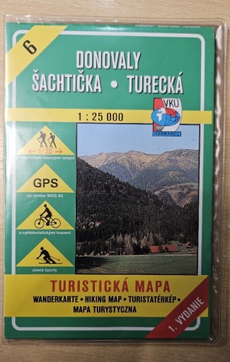 Zdjęcie oferty: Mapa DONOVALY, ŠACHTICKA, TURECKÁ