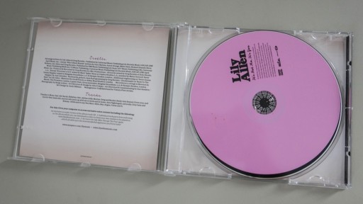 Zdjęcie oferty: Lily Allen It's Not Me, It's You CD