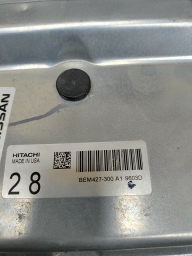 Zdjęcie oferty: Nissan Murano z52 sterownik silnika BEM427-300