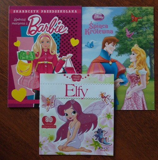 Zdjęcie oferty: Komplet Barbie Elfy Śpiąca Królewna