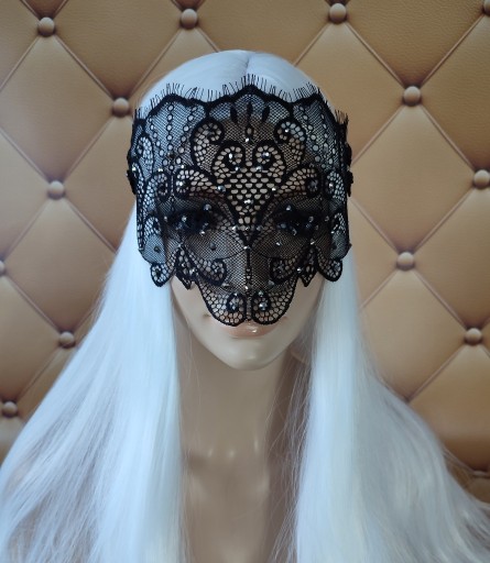 Zdjęcie oferty: Maska koronkowa maskaradowa karnawałowa damska