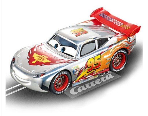 Zdjęcie oferty: Disney Cars Silver Light McQueen na tor Carrera Go