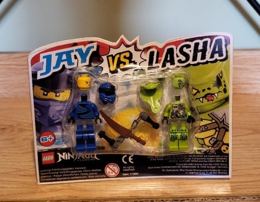 Zdjęcie oferty: Lego Ninjago 111904 Jay vs Lasha saszetka klocki