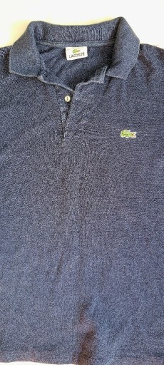 Zdjęcie oferty: * LACOSTE GRANATOWA KOSZULKA POLO roz.S.