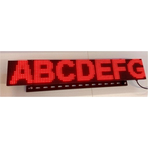 Zdjęcie oferty: Wyświetlacz panel reklama LED 16x96 cm Wi-Fi