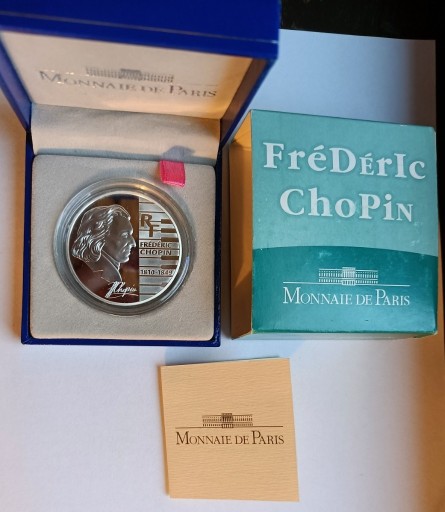 Zdjęcie oferty: 1 1/2 EURO 2005 FRANCJA - CHOPIN