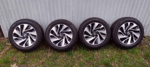 Zdjęcie oferty: 4 koła honda 5x114.3 opony zimowe 215.55.16'',