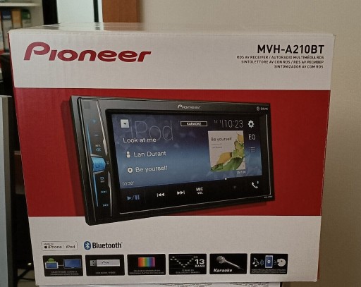 Zdjęcie oferty: fabrycznie NOWE radio 2DIN - PIONEER MVH-A210BT 