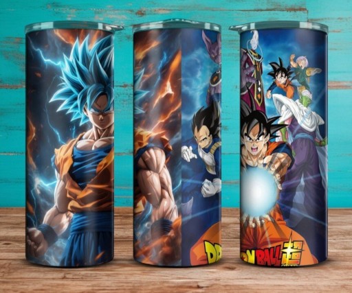 Zdjęcie oferty: Kubek termiczny stalowy z nadrukiem Dragon Ball 