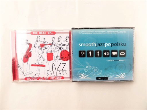 Zdjęcie oferty: Albumy CD  "Jazz Ballads The Beat Of" i "Smooth Jazz po Polsku"