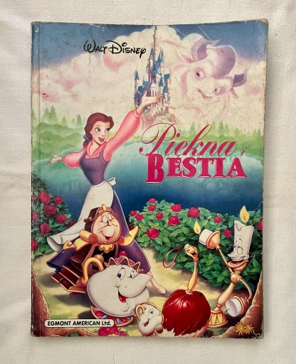 Zdjęcie oferty: Disney Piękna i Bestia książka z lat 90