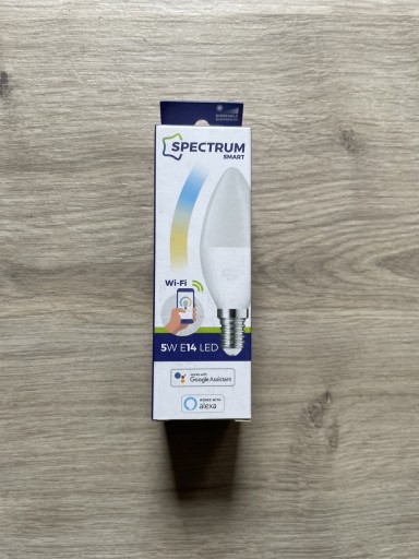 Zdjęcie oferty: Żarówka LED E14 Spectrum SMART TUYA WIFI CCT 5W 410lm